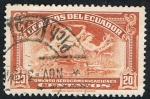 Stamps Ecuador -  FOMENTO AEROCOMUNICACIONES
