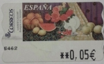 Stamps : Europe : Spain :  bodegon con naranjas 2003