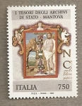 Stamps Italy -  Tesoros de los Archivos del Estado