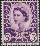 Stamps United Kingdom -  EMISIONES REGIONALES 1958-67. PAIS DE GALES. Y&T Nº 315
