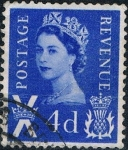 Stamps : Europe : United_Kingdom :  EMISIONES REGIONALES 1966-67. ESCOCIA Y&T Nº 424
