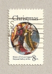 Stamps United States -  Leyenda de Sta. Lucía