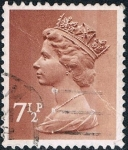 Stamps United Kingdom -  ISABEL II TIPO MACHIN 1970-80. Y&T Nº 615