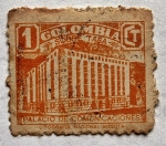 Stamps Colombia -  Palacio de Comunicaciones