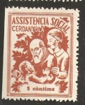 Stamps : Europe : Spain :  CERDANYOLA ASISTENCIA SOCIAL