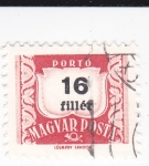Stamps : Europe : Hungary :  CIFRAS