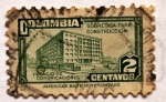 Stamps Colombia -  Palacio de Comunicaciones