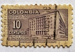 Stamps Colombia -  Palacio de Comunicaciones