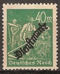 Sellos de Europa - Alemania -  Servicio de marcas-imperio aleman(segadores).