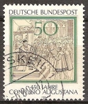 Sellos del Mundo : Europa : Alemania : 450 años Augsburg Confession(Confesión de Augsburgo).