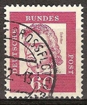 Stamps Germany -   Frederick Schiller.