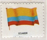 Stamps : America : Ecuador :  1 Bandera