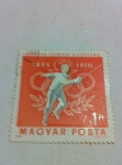 Stamps Hungary -  Comite Olimpico 1895 - 1970