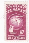 Stamps Ecuador -  Pro-turismo 1954