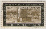 Stamps : America : Ecuador :  7  Conferencia Interamericana