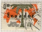 Stamps Ecuador -  15 Reunión especial sobre el banano