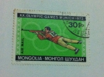 Sellos de Asia - Mongolia -  Olimpiadas Munich 1972