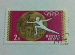 Sellos de Europa - Hungra -  Olimpiadas Mexico 1968