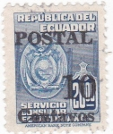 Stamps : America : Ecuador :  Servicio Consular Ecuatoriano