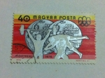 Stamps Hungary -  Olimpiada Montreal 1976