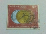 Sellos de America - Panam -  Olimpiadas Grenoble 1968