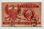 Stamps Colombia -  Cicuentenario de la Escuela Militar de Cadetes