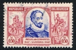 Stamps Ecuador -  MIGUEL DE CERVANTES SAAVEDRA 1547-1947