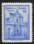Stamps Ecuador -  FACHADA DEL TEMPLO DE LA COMPAÑIA 