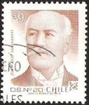 Stamps Chile -  JUAN LUIS SANFUENTE EL PRESIDENTE