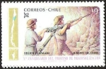 Sellos de America - Chile -  MINEROS DEL COBRE - REGION DE ATACAMA