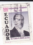 Stamps Ecuador -  Centenario del nacimiento 1893-1993  Dr. Carlos A.Arroyo del Río