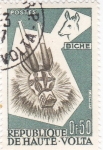 Stamps Burkina Faso -  Máscaras