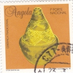Sellos de Africa - Angola -  Cerámica Tradicional