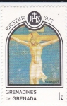 Stamps : America : Grenada :  Jesus en la Cruz-Fra Angélico