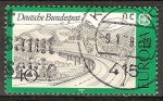 Stamps Germany -  Autopista sección en el Rhön.