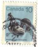 Stamps : America : Canada :  Weathercock / Girouette