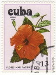 Sellos de America - Cuba -  Flores Mar Pacifico