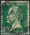 Sellos de Europa - Francia -  LUIS PASTEUR 1923-26. Y&T Nº 174