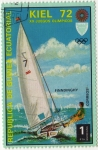 Stamps Equatorial Guinea -  Kiel`72  XXJuegos Olimpicos - FINNDINGHY