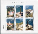 Stamps Spain -  4646- Faros.
