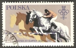 Stamps Poland -  2491 - Olimpiadas de Moscu, hipica