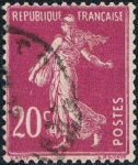 Stamps : Europe : France :  SEMBRADORA FONDO LLENO 1924-26. Y&T Nº 190