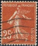 Stamps France -  SEMBRADORA FONDO LLENO 1927-31 Y&T Nº 235