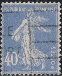 Stamps : Europe : France :  SEMBRADORA FONDO LLENO 1927-31 Y&T Nº 237