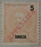 Sellos de Europa - Portugal -  zambezia republica 1914