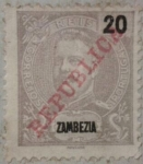 Stamps Portugal -  zambezia republica 1914
