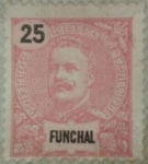 Sellos de Europa - Portugal -  funchal  correios 1914
