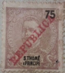 Stamps : Europe : Portugal :  s.thome e principe republica 1914