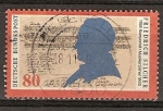 Stamps Germany -  200a Aniv del nacimiento de Friedrich Silcher (1789-1860).