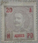 Sellos de Europa - Portugal -  azores correios 1914